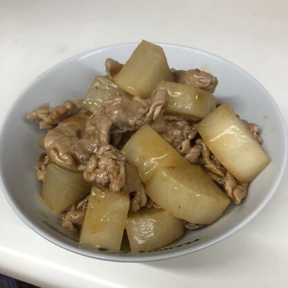 大根と豚肉合うんですね♪
美味しくいただきました♪